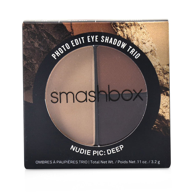 Smashbox Photo Edit Eye Shadow Trio - # Nudie Pic Deep (Vintage, In The Mood, Lacy Sunday) 