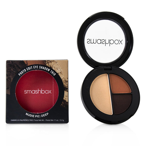 Smashbox Photo Edit Eye Shadow Trio - # Nudie Pic Deep (Vintage, In The Mood, Lacy Sunday) 