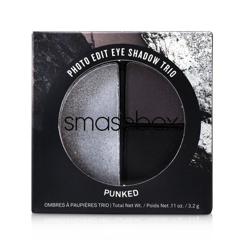 Smashbox Photo Edit Eye Shadow Trio - # Punked (Blackout, Punked, Rock Icon) 