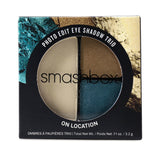 Smashbox Photo Edit Eye Shadow Trio - # On Location (All The Teals, Gold Sunnies, Pool Boy) 