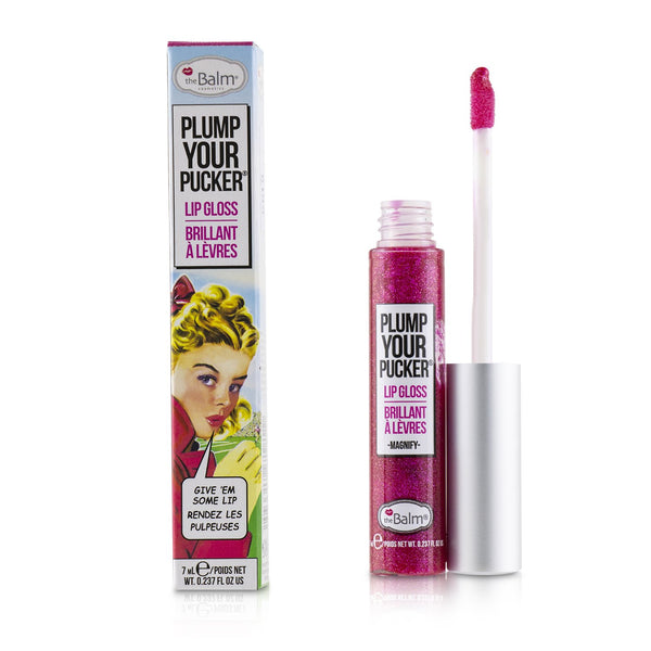 TheBalm Plum Your Pucker Lip Gloss - # Magnify  7ml/0.237oz