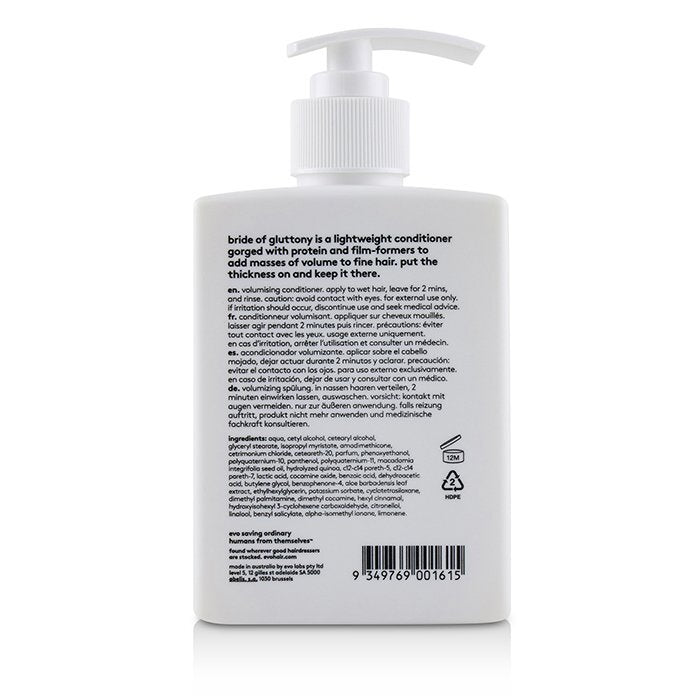 Evo Bride of Gluttony Volumising Conditioner 300ml/10.1oz