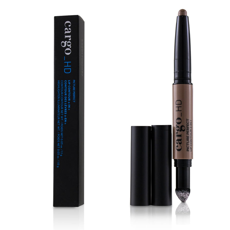 Cargo HD Picture Perfect Lip Contour (2 In 1 Contour & Highlighter) - # 112 Brown Nude  2.1g/0.06oz