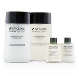 3W Clinic Homme Classic - Moisturizing Freshness Essential Skin Care Set: Essential Skin 150ml+30ml + Essential Lotion 150ml+30ml 