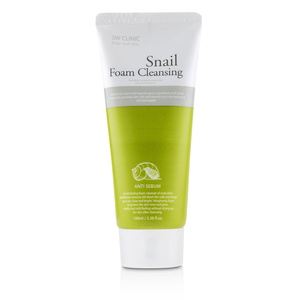 3W Clinic Snail Foam Cleansing 