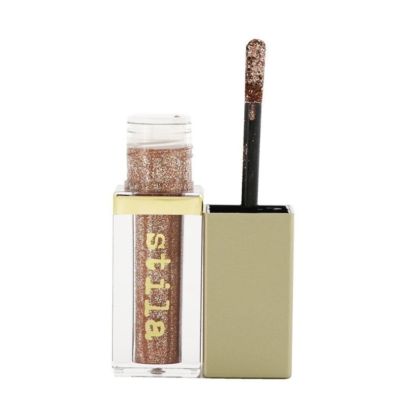 Stila Magnificent Metals Glitter & Glow Liquid Eye Shadow - # Bronzed Bell (Bronze With Silver And Copper Sparkle) 
