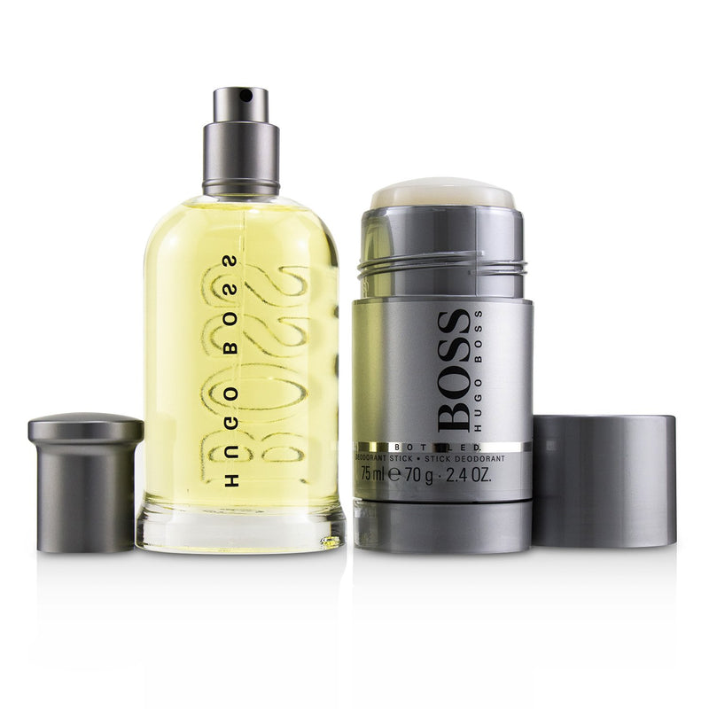 Hugo Boss Boss Bottled Coffret: Eau De Toilette Spray 100ml/3.3oz + Deodorant Stick 70g/2.4oz 