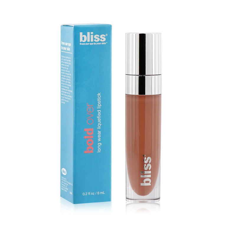 Bliss Bold Over Long Wear Liquefied Lipstick - # Bare Necessities 