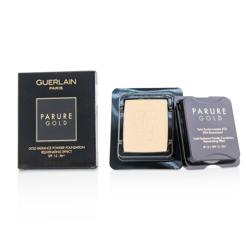 Guerlain Parure Gold Rejuvenating Gold Radiance Powder Foundation SPF 15 Refill - # 02 Beige Clair  10g/0.35oz