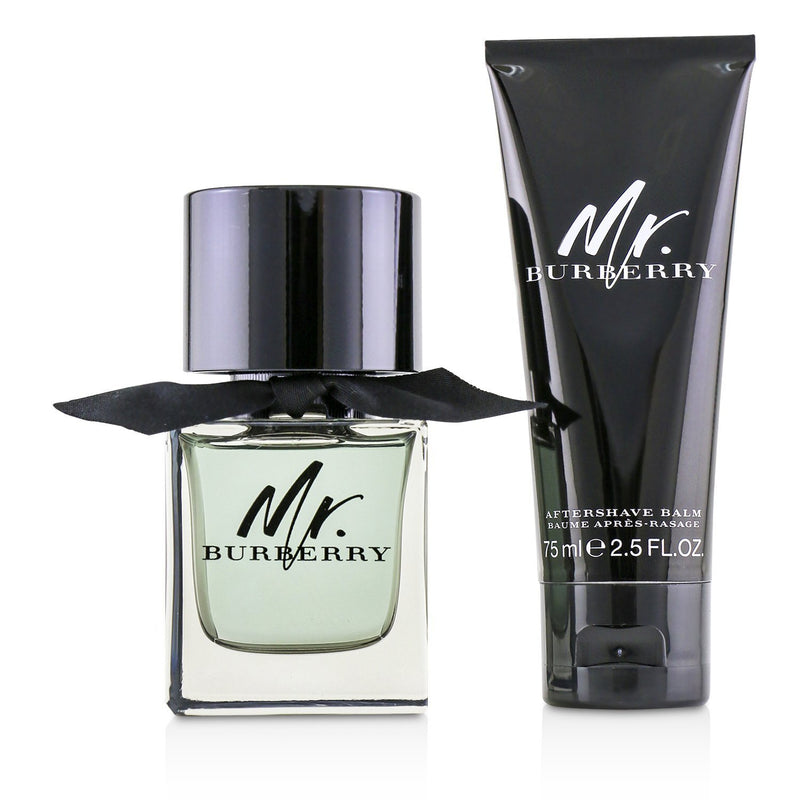 Burberry Mr. Burberry Coffret: Eau De Toilette Spray 50ml/1.6oz + After Shave Balm 75ml/2.5oz 