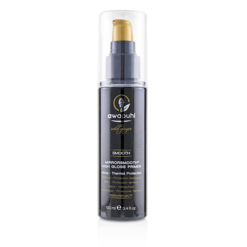 Paul Mitchell Awapuhi Wild Ginger Smooth Mirrorsmooth High Gloss Primer (Shine - Thermal Protection)  100ml/3.4oz