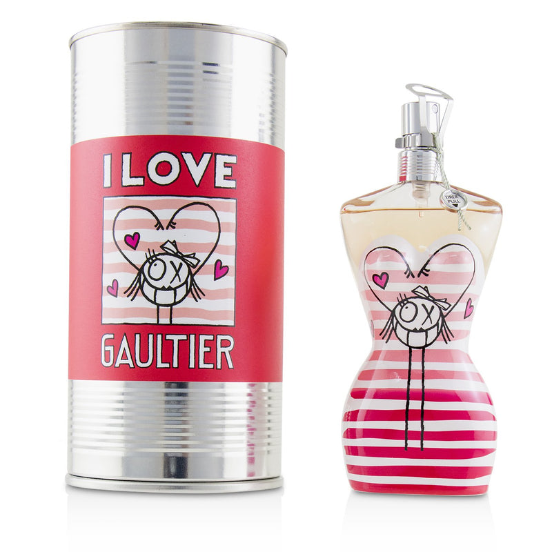 Jean Paul Gaultier Classique Eau Fraiche Eau De Toilette Spray (I Love Gaultier)  100ml/3.4oz