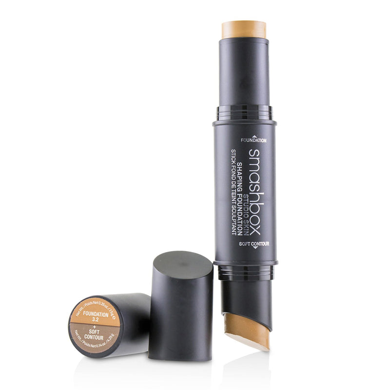 Smashbox Studio Skin Shaping Foundation + Soft Contour Stick - # 3.2 Cool Medium Beige 