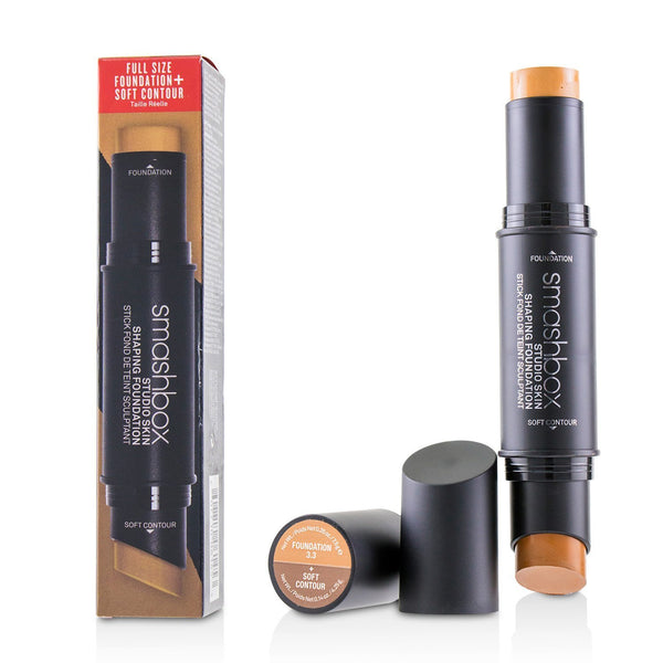 Smashbox Studio Skin Shaping Foundation + Soft Contour Stick - # 3.3 Warm Medium Beige 