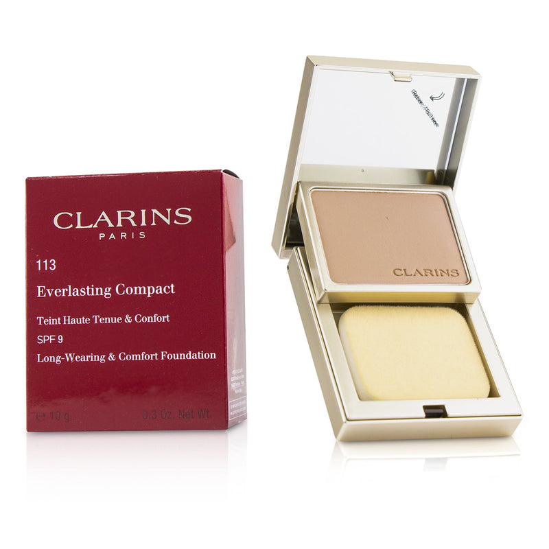 Clarins Everlasting Compact Foundation SPF 9 - # 113 Chestnut 