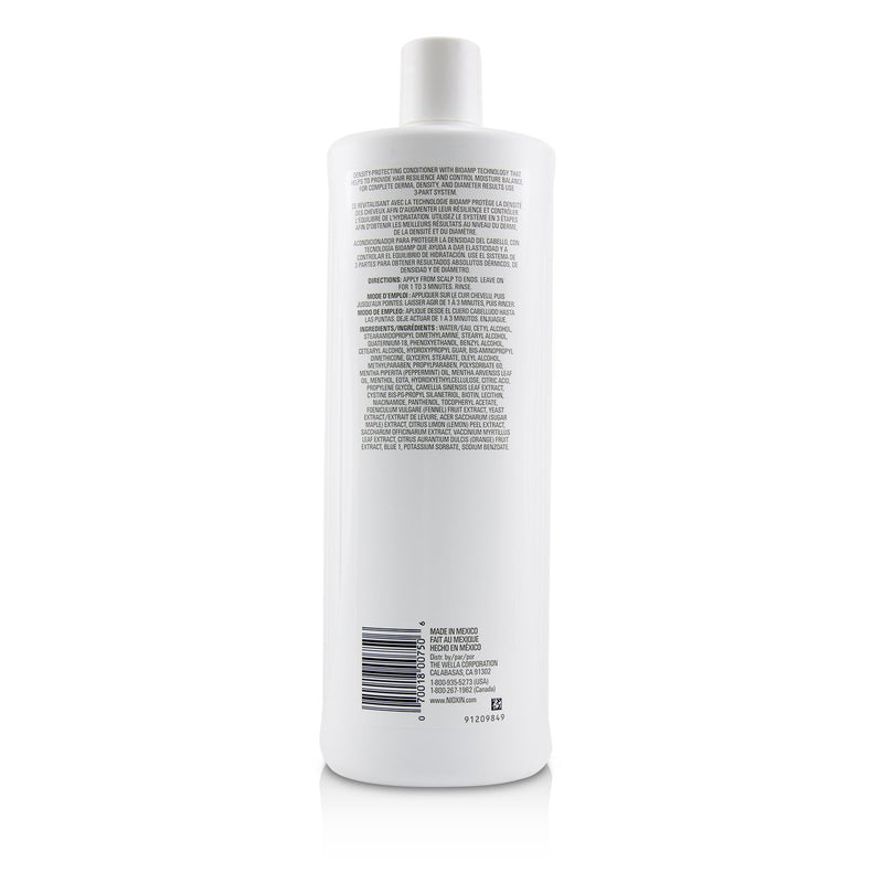 Nioxin Density System 4 Scalp Therapy Conditioner (Colored Hair, Progressed Thinning, Color Safe) 