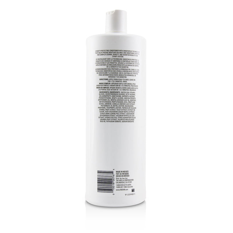 Nioxin Density System 5 Scalp Therapy Conditioner (Chemically Treated Hair, Light Thinning, Color Safe) 