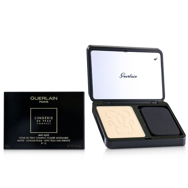 Guerlain Lingerie De Peau Mat Alive Buildable Compact Powder Foundation SPF 15 - # 02C Light Cool 