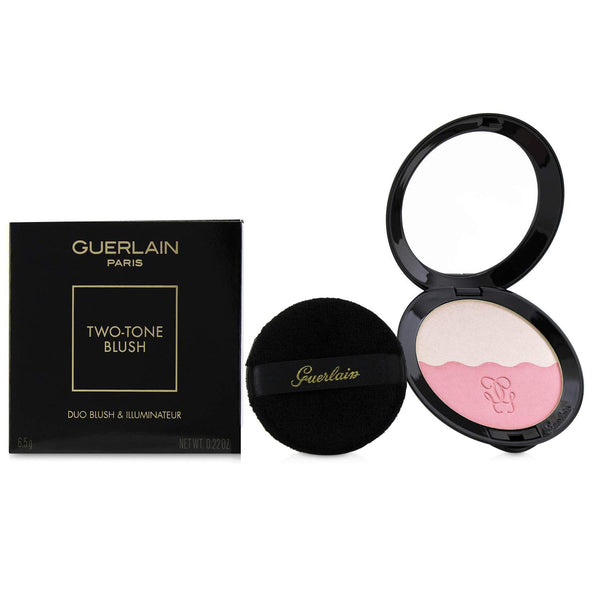 Guerlain Two Tone Blush (Blush & Highlighter) - # 02 Neutral Pink  6.5g/0.22oz