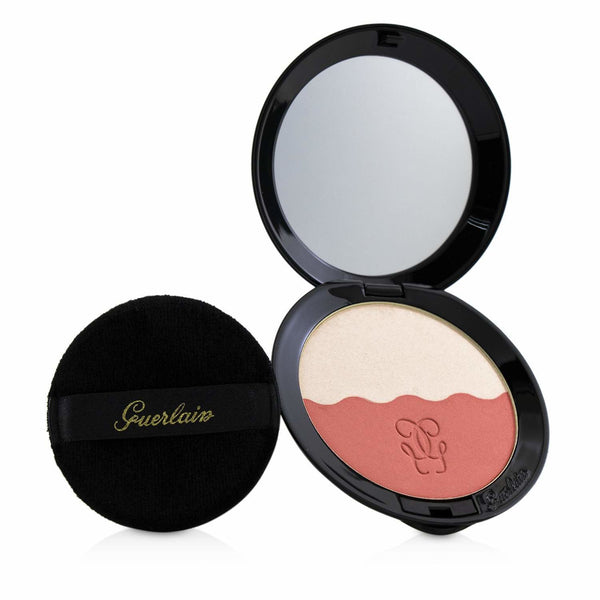 Guerlain Two Tone Blush (Blush & Highlighter) - # 03 Soft Coral  6.5g/0.22oz