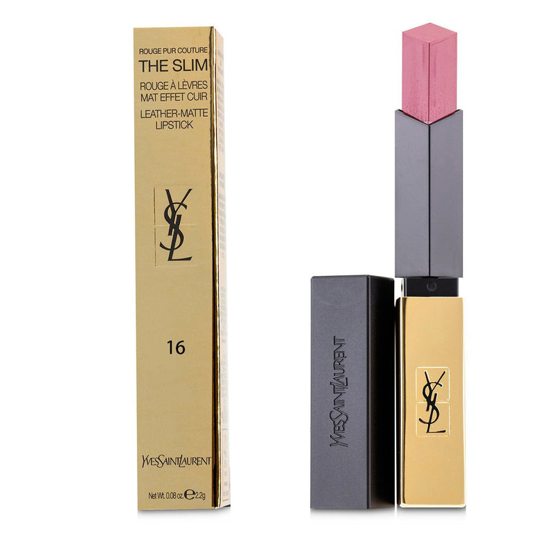 Yves Saint Laurent Rouge Pur Couture The Slim Leather Matte Lipstick - # 16 Rosewood Oddity  2.2g/0.08oz