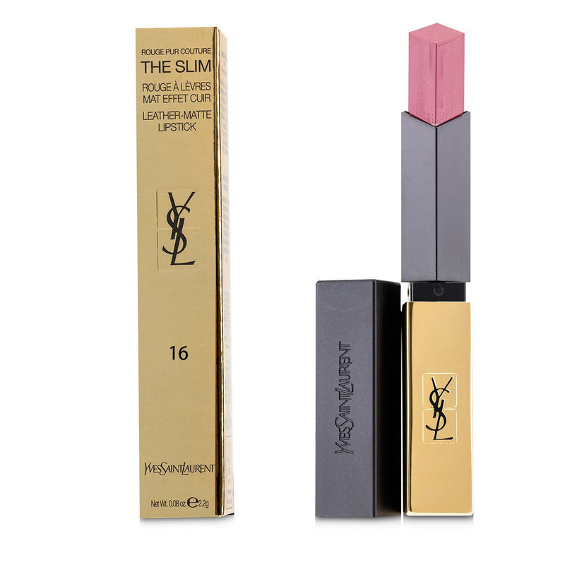 Yves Saint Laurent Rouge Pur Couture The Slim Leather Matte Lipstick - # 16 Rosewood Oddity 
