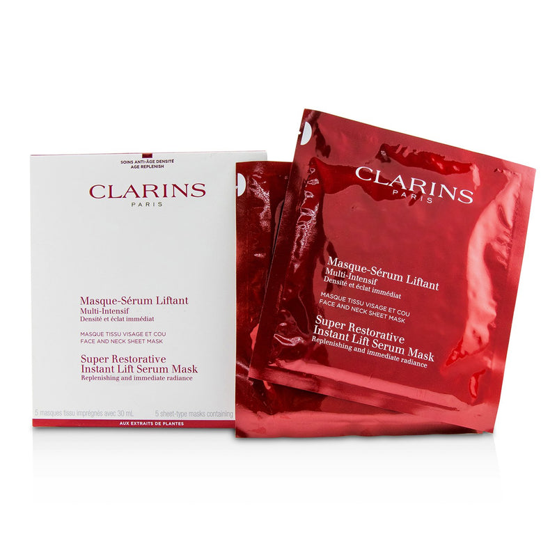 Clarins Super Restorative Instant Lift Serum Mask 