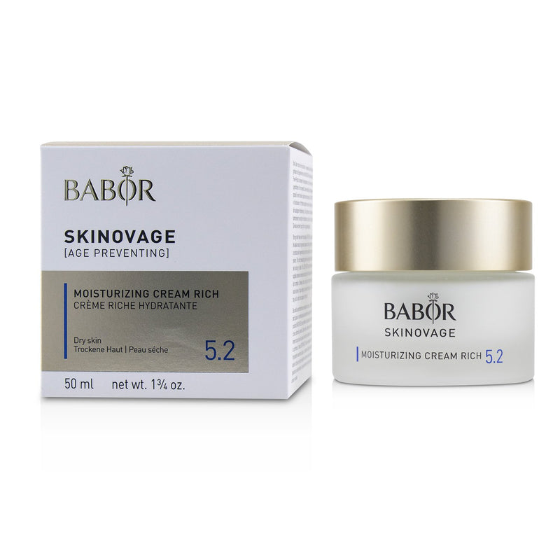 Babor Skinovage [Age Preventing] Moisturizing Cream Rich 5.2 - For Dry Skin 