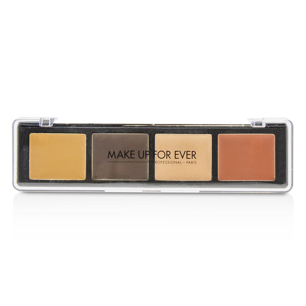 Make Up For Ever Pro Sculpting Palette 4 in 1 Face Contouring Palette - # 50 Dark  10g/0.32oz