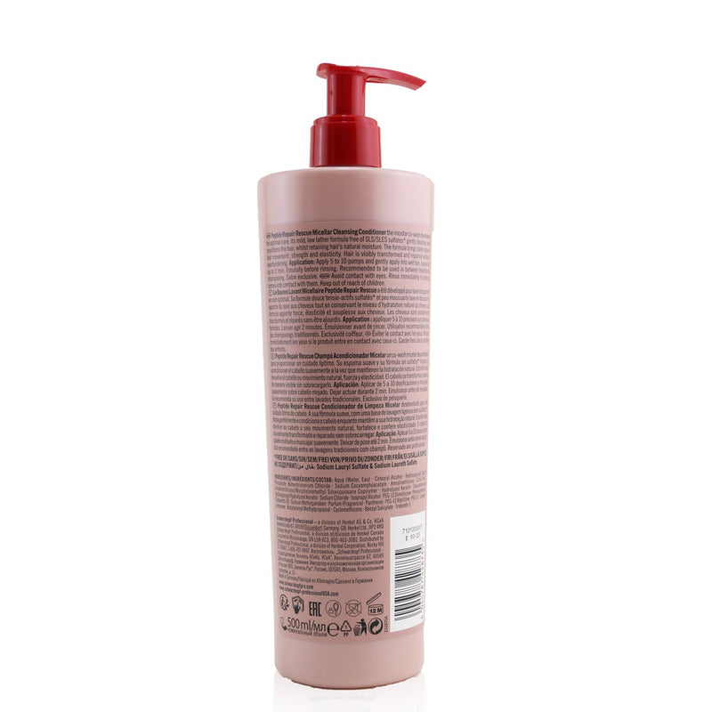 Schwarzkopf BC Bonacure Peptide Repair Rescue Micellar Cleansing Conditioner (For Normal to Thick Damaged Hair) 