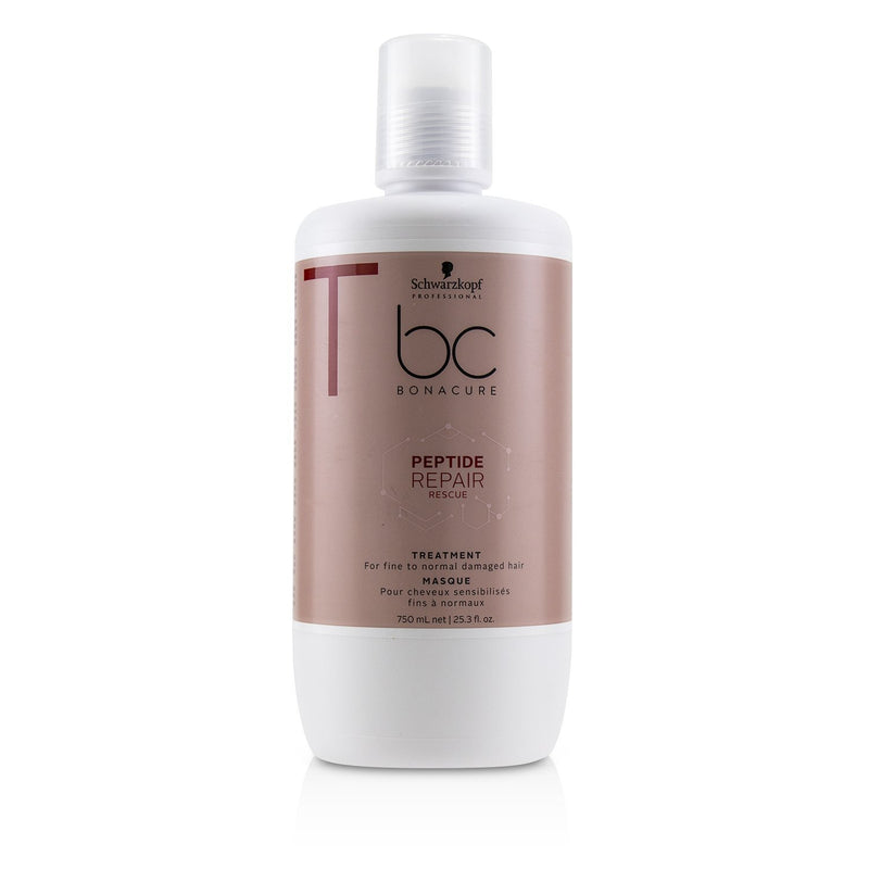 Schwarzkopf BC Bonacure Peptide Repair Rescue Treatment (For Fine to Normal Damaged Hair)  200ml/6.7oz