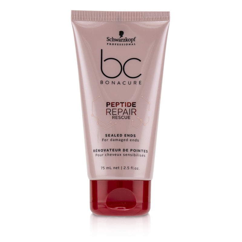 Schwarzkopf BC Bonacure Peptide Repair Rescue Sealed Ends (For Damaged Ends)  75ml/2.5oz