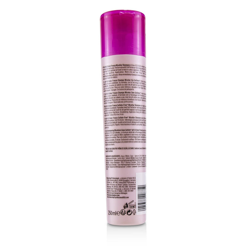 Schwarzkopf BC Bonacure pH 4.5 Color Freeze Sulfate-Free Micellar Shampoo (For Coloured Hair)  250ml/8.5oz