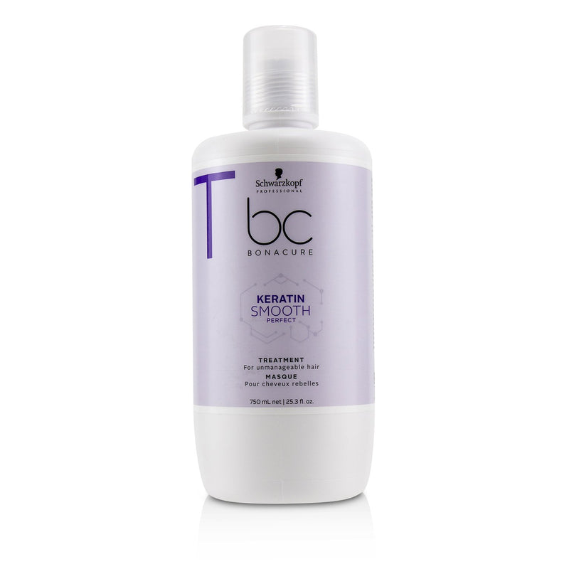 Schwarzkopf BC Bonacure Keratin Smooth Perfect Treatment (For Unmanageable Hair)  200ml/6.7oz