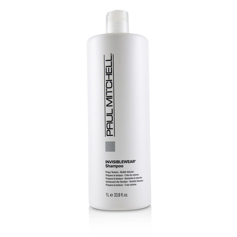 Paul Mitchell Invisiblewear Shampoo (Preps Texture - Builds Volume) 