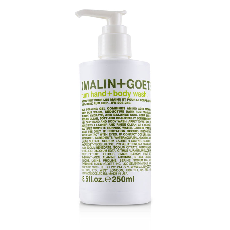 MALIN+GOETZ Rum Hand+Body Wash  250ml/8.5oz