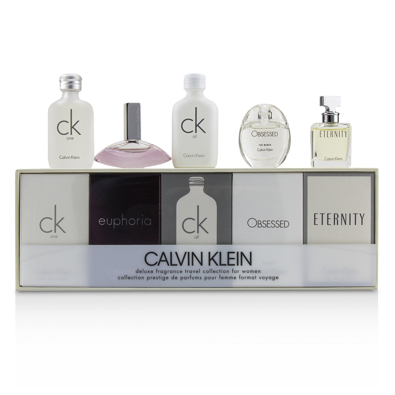 Calvin Klein Miniature Coffret: CK One EDT 10ml + Euphoria EDP 4ml + CK ...