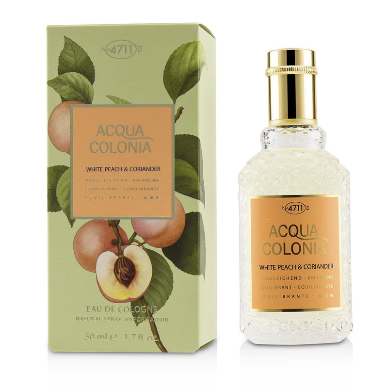 4711 Acqua Colonia White Peach & Coriander Eau De Cologne Spray 