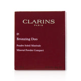 Clarins Bronzing Duo Mineral Powder Compact - # 01 Light  10g/0.35oz