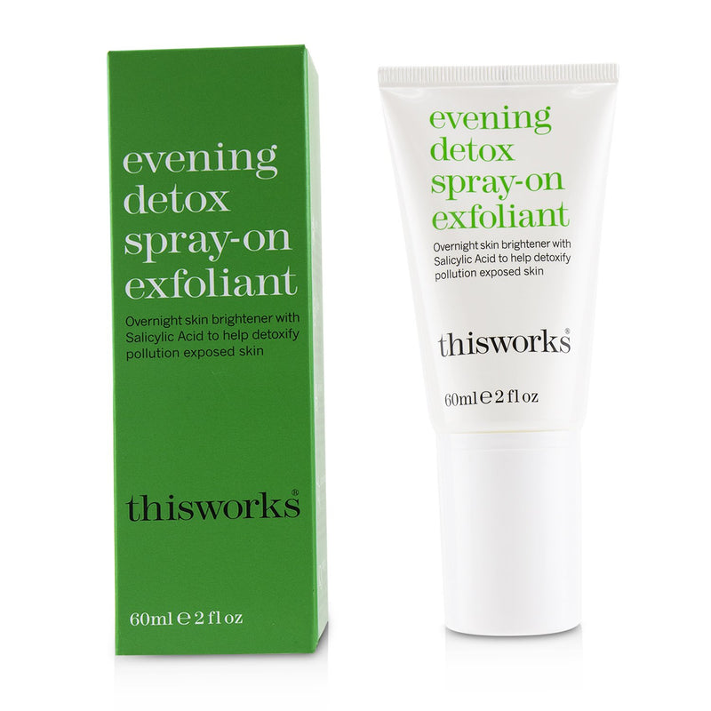 This Works Evening Detox Spray-On Exfoliant 