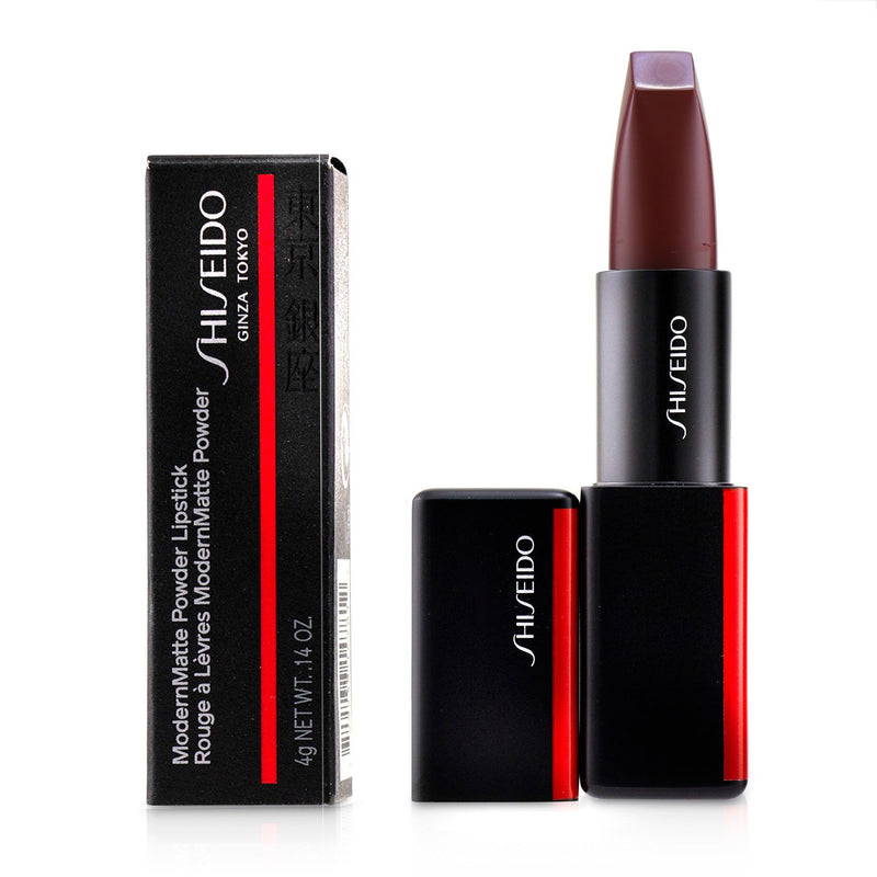 Shiseido ModernMatte Powder Lipstick - # 516 Exotic Red (Scarlet Red)  4g/0.14oz