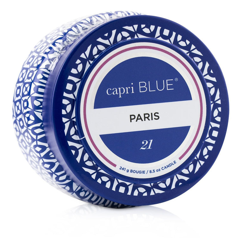 Capri Blue Printed Travel Tin Candle - Paris 