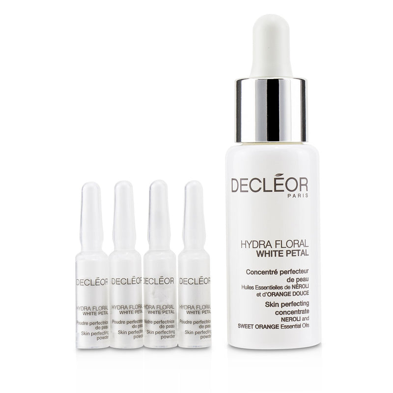 Decleor Hydra Floral White Petal Skin Perfecting Professional Mix (1x Concentrate 30ml, 10x Powder 4g) - Salon Product 