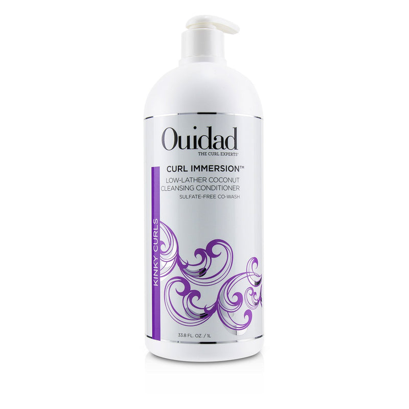 Ouidad Curl Immersion Low-Lather Coconut Cleansing Conditioner (Kinky Curls) 