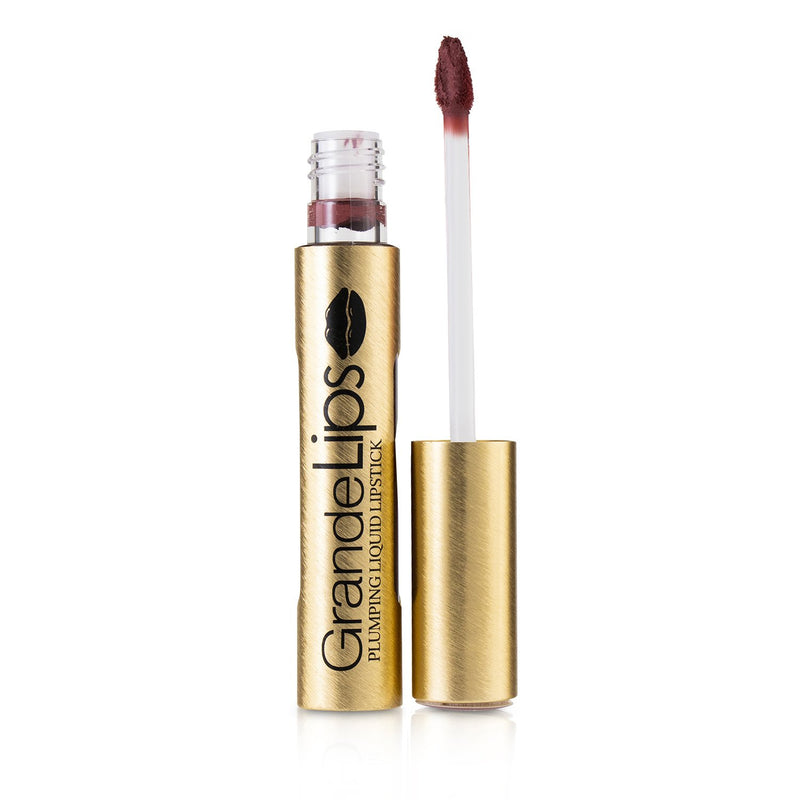 Grande Cosmetics (GrandeLash) GrandeLIPS Plumping Liquid Lipstick (Semi Matte) - # Strawberry Rhubarb 