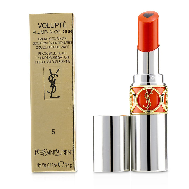 Yves Saint Laurent Volupt Plump In Colour Lip Balm - # 05 Delirious Orange (Tangerine) 