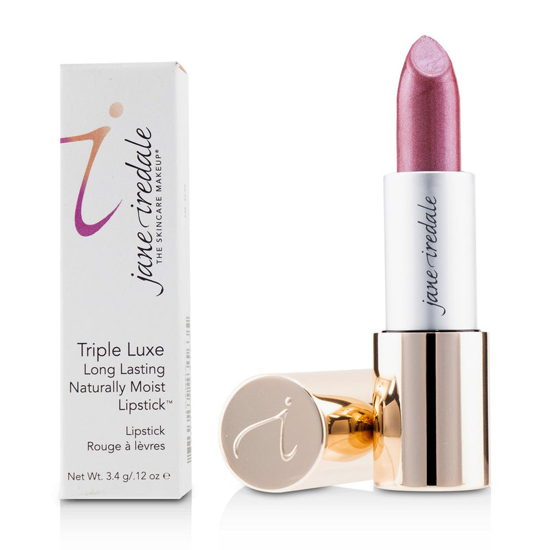 Jane Iredale Triple Luxe Long Lasting Naturally Moist Lipstick - # Rose (Light Merlot)  3.4g/0.12oz