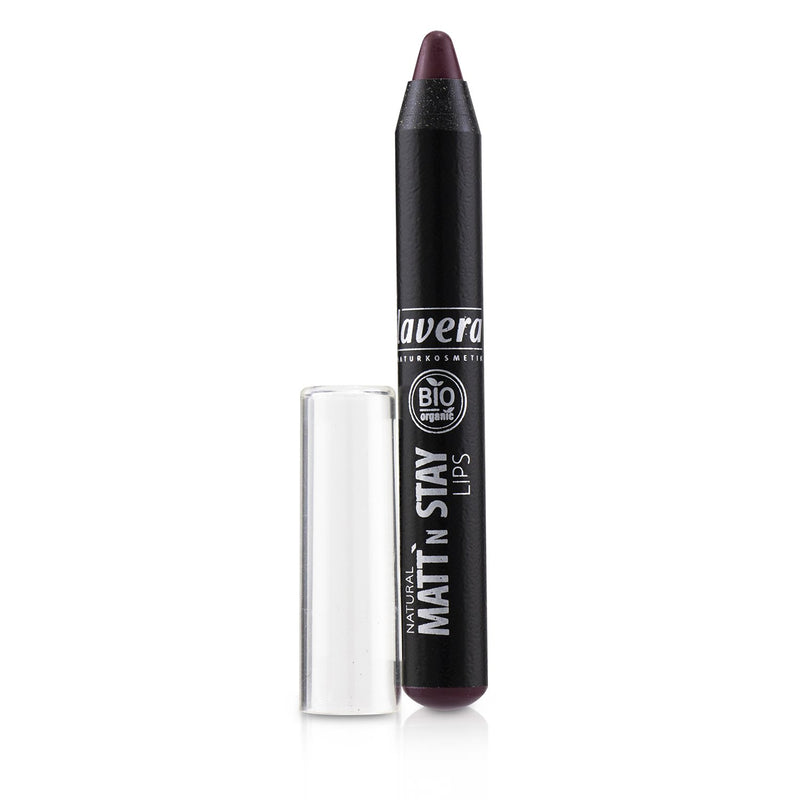 Lavera Natural Matt' N Stay Lips - # 04 Matt'n Plum  3.1g/0.11oz