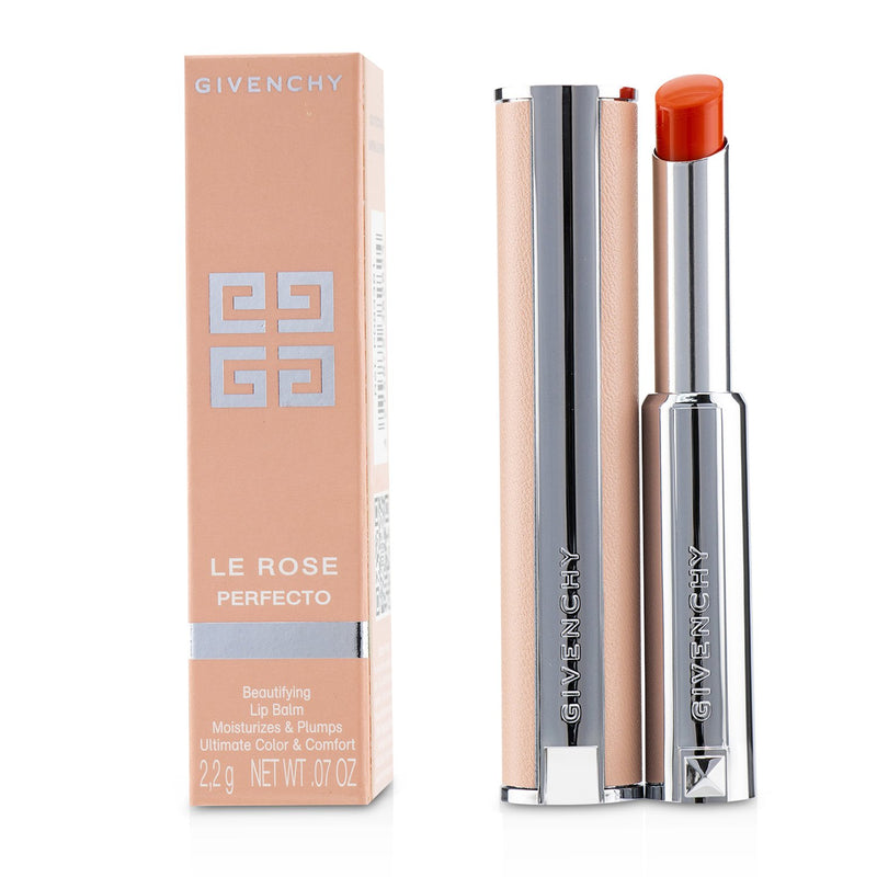 Givenchy Le Rose Perfecto Beautifying Lip Balm - # 302 Solar Red 