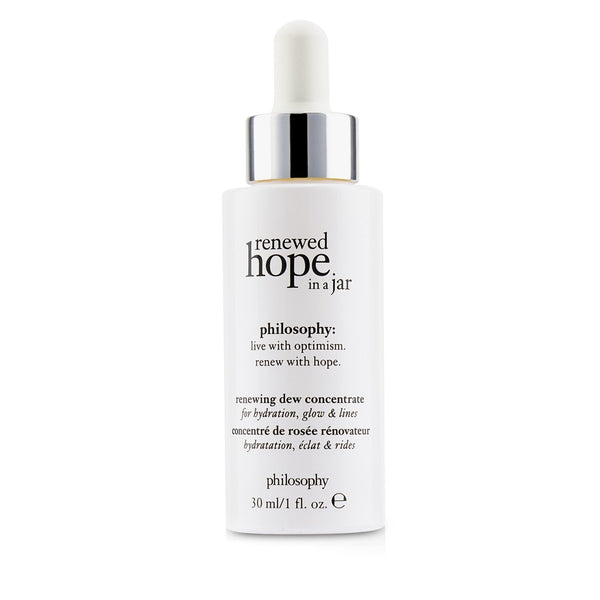 Philosophy Renewed Hope In A Jar Renewing Dew Concentrate - For Hydrating, Glow & Lines 